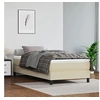 Image de Bedframe kunstleer cràmekleurig 100x200 cm3120684