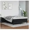 Image de Cadre de lit sans matelas noir 140x190 cm similicuir