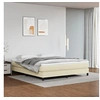 Image de Bedframe kunstleer cràmekleurig 180x200 cm3120714