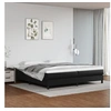 Image de Cadre de lit sans matelas noir 200x200 cm similicuir