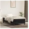Image de Cadre de lit sans matelas noir 100x200 cm velours