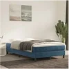 Image de Bedframe zonder matras 120x200 cm fluweel donkerblauw3120764