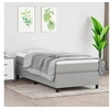 Image de Bedframe zonder matras 100x200 cm stof lichtgrijs3120838