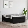 Image de Bedframe zonder matras 120x200 cm stof zwart3120848