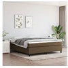 Image de Bedframe zonder matras stof donkerbruin 180x200 cm3120881