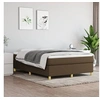 Image de Bedframe zonder matras stof donkerbruin 140x200 cm3120964