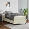 Image de Bedframe kunstleer cràmekleurig 90x200 cm3121025