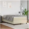 Image de Boxspringframe kunstleer cràmekleurig 120x200 cm3121037