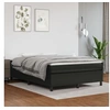Image de Cadre de lit sans matelas noir 140x190 cm similicuir