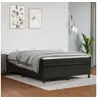 Image de Cadre de lit sans matelas noir 140x200 cm similicuir