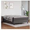 Image de Cadre de lit sans matelas gris 140x200 cm similicuir