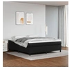 Image de Cadre de lit sans matelas noir 160x200 cm similicuir