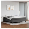 Image de Cadre de lit sans matelas gris 160x200 cm similicuir