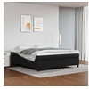 Image de Cadre de lit sans matelas noir 180x200 cm similicuir