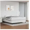 Image de Cadre de lit sans matelas blanc 180x200 cm similicuir