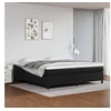 Image de Cadre de lit sans matelas noir 200x200 cm similicuir