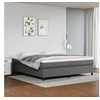 Image de Cadre de lit sans matelas gris 200x200 cm similicuir