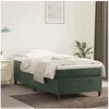 Image de Bedframe zonder matras 100x200 cm fluweel donkergroen3121105