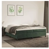 Image de Bedframe zonder matras 200x200 cm fluweel donkergroen3121141