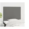 Image de Hoofdborden 2 st 100x5x78/88 cm stof donkergrijs3116043