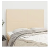 Image de Hoofdborden 4 st 72x5x78/88 cm stof cràmekleurig3116055