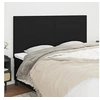 Image de Hoofdborden 4 st 80x5x78/88 cm stof zwart3116060