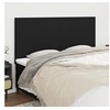 Image de Hoofdborden 4 st 90x5x78/88 cm stof zwart3116068