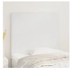 Image de Hoofdborden 2 st 80x5x78/88 cm kunstleer wit3116125