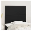 Image de Hoofdborden 2 st 90x5x78/88 cm kunstleer zwart3116130
