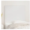 Image de Têtes de lit 2 pcs Blanc 90x5x78 88 cm Similicuir