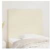 Image de Têtes de lit 2 pcs Crème 90x5x78/88 cm Similicuir
