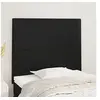 Image de Hoofdborden 2 st 100x5x78/88 cm kunstleer zwart3116136