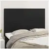 Image de Hoofdbordem 4 st 72x5x78/88 cm kunstleer zwart3116142
