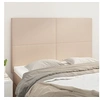 Image de Hoofdborden 4 st 72x5x78/88 cm kunstleer cappuccinokleurig3116147