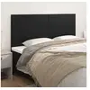 Image de Hoofdborden 4 st 80x5x78/88 cm kunstleer zwart3116148