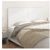Image de Hoofdborden 4 st 90x5x78/88 cm kunstleer wit3116155