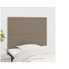 Image de Hoofdborden 2 st 90x5x78/88 cm stof taupe3116178