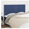 Image de Hoofdborden 4 st 90x5x78/88 cm stof blauw3116212