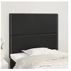 Image de Hoofdborden 2 st 90x5x78/88 cm kunstleer zwart3116270