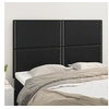 Image de Hoofdbordem 4 st 72x5x78/88 cm kunstleer zwart3116282