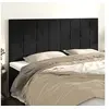 Image de Hoofdborden 4 st 80x5x78/88 cm fluweel zwart3116388