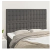Image de Hoofdborden 4 st 72x5x78/88 cm kunstleer grijs3116426
