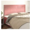 Image de Hoofdborden 4 st 90x5x78/88 cm fluweel roze3116635