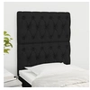 Image de Hoofdborden 2 st 80x7x78/88 cm stof zwart3116644