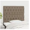 Image de Hoofdborden 2 st 90x7x78/88 cm stof taupe3116654
