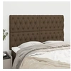 Image de Hoofdborden 4 st 72x7x78/88 cm stof donkerbruin3116669