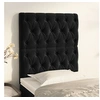 Image de Hoofdborden 2 st 80x7x78/88 cm fluweel zwart3116700