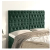 Image de Hoofdborden 4 st 72x7x78/88 cm fluweel donkergroen3116719