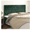 Image de Hoofdborden 4 st 90x7x78/88 cm fluweel donkergroen3116731