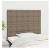 Image de Hoofdborden 2 st 80x5x78/88 cm stof taupe3116744